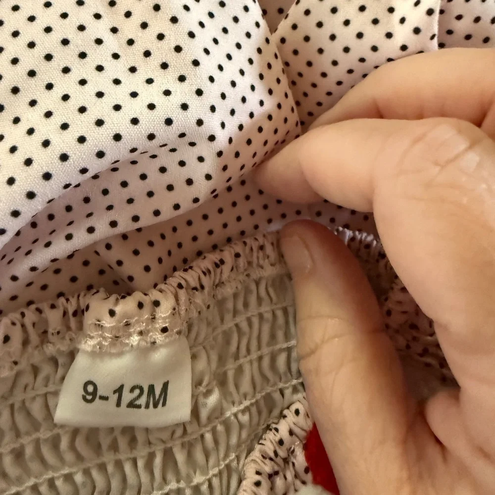 Smocked Santa Dress